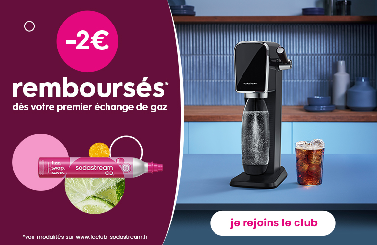 Bienvenue sur le Club Sodastream