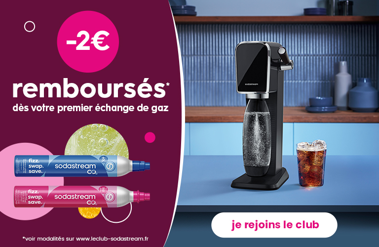 Bienvenue sur le Club Sodastream