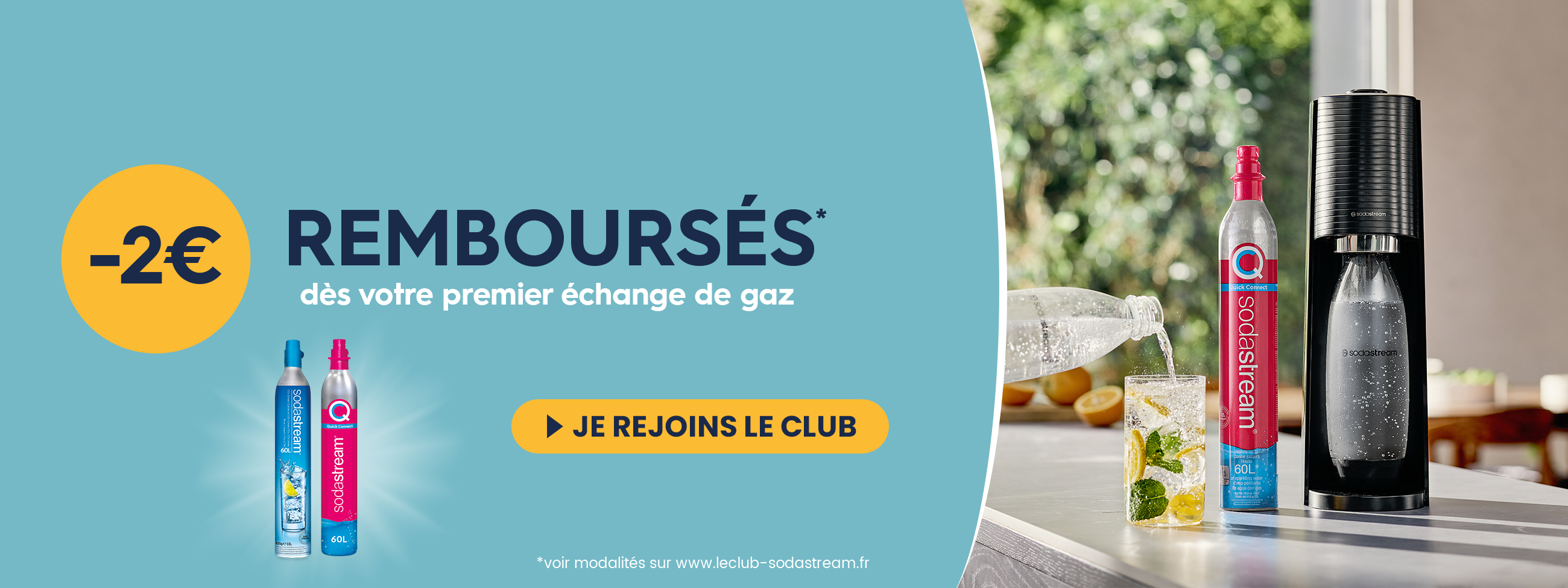 Bienvenue sur le Club SodaStream