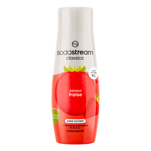 Sirop Fraise Sans Sucres